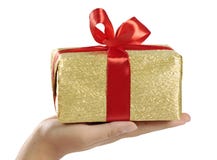 Regalo de la Navidad imágenes de archivo libres de regalías Regalo de la Navidad imágenes de archivo libres de regalías
