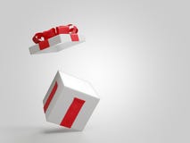 Regalo di Natale 3d-illustration royalty illustrazione gratis Regalo di Natale 3d-illustration royalty illustrazione gratis