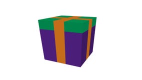 Regalo púrpura de baile Regalo púrpura de baile