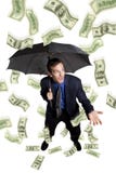 Regenend geld stock fotografie Regenend geld stock fotografie