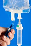 Regulating an IV drip