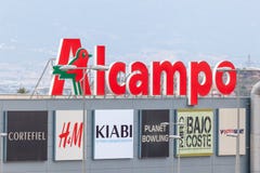 Reklamy centrum w Hiszpania obrazy stock Reklamy centrum w Hiszpania obrazy stock