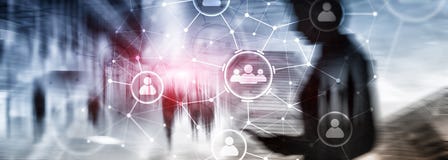 Relation de personnes et structure d'organisation Medias sociaux Concept de technologie d'affaires et de communications photo stock Relation de personnes et structure d'organisation Medias sociaux Concept de technologie d'affaires et de communications photo stock