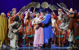 Relatives And Friends Sent To The Newborn Blessing-Dance Drama “The Dream Of Maritime Silk Road” Royalty Free Stock Photography Relatives And Friends Sent To The Newborn Blessing-Dance Drama “The Dream Of Maritime Silk Road” Royalty Free Stock Photography