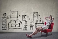  relaxe ilustração royalty free