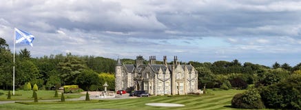 Relações de golfe internacionais de Donald Trump Balmedie, Aberdeenshire, Escócia foto de stock Relações de golfe internacionais de Donald Trump Balmedie, Aberdeenshire, Escócia foto de stock
