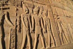 Relief In Temple Of Kom Ombo Stock Photography Relief In Temple Of Kom Ombo Stock Photography