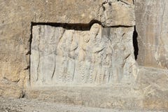 Ancient Naqsh-e Rustam necropolis in Pars, Iran stock image Ancient Naqsh-e Rustam necropolis in Pars, Iran stock image