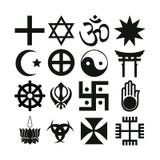 religiösa symboler vektor illustrationer religiösa symboler vektor illustrationer