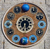 Reloj de la torre de Zimmer, Lier, Bélgica foto de archivo libre de regalías Reloj de la torre de Zimmer, Lier, Bélgica foto de archivo libre de regalías