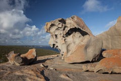 Remarkable Rocks, in the southern part of the Flinders Chase National Park. stock photography Remarkable Rocks, in the southern part of the Flinders Chase National Park. stock photography