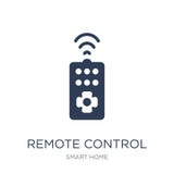 Remote control icon. Trendy flat vector Remote control icon on w vector illustration Remote control icon. Trendy flat vector Remote control icon on w vector illustration