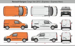 Renault Kangoo Cargo Van 2013 Express and Maxi