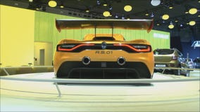 Renault R.S.01. MOSCOW, August 28: The world premiere racing coupe of Renault R.S.01 at the Moscow International Automobile Salon on August 28.2014 in Moscow Renault R.S.01. MOSCOW, August 28: The world premiere racing coupe of Renault R.S.01 at the Moscow International Automobile Salon on August 28.2014 in Moscow