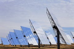 Renewable Green Energy Solar Mirror Panels