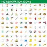 100 renovation icons set, cartoon style. 100 renovation icons set in cartoon style for any design vector illustration stock illustration 100 renovation icons set, cartoon style. 100 renovation icons set in cartoon style for any design vector illustration stock illustration