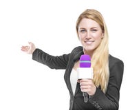 Reporter stock photos Reporter stock photos
