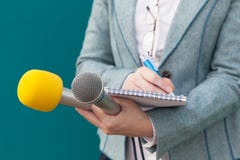 Journalist. Media interview. Press conference. stock images Journalist. Media interview. Press conference. stock images