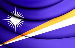 Repubblica di Marshall Islands Flag illustrazione di stock Repubblica di Marshall Islands Flag illustrazione di stock