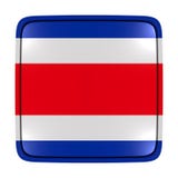 Republic of Costa Rica flag icon Stock Images Republic of Costa Rica flag icon Stock Images
