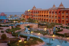 Resort In Egypt Stock Photo