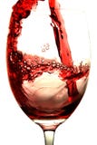 Respingo do vinho vermelho foto de stock royalty free Respingo do vinho vermelho foto de stock royalty free