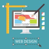 Responsive web design, application development and royalty free illustration Responsive web design, application development and royalty free illustration