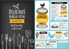 Restaurant cafe menu, template design. vector illustration Restaurant cafe menu, template design. vector illustration