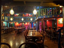 Restaurante mexicano colorido em Jakarta fotos de stock Restaurante mexicano colorido em Jakarta fotos de stock