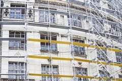 Facade restoration royalty free stock image Facade restoration royalty free stock image