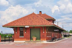 Restored Train Station In Tyler Texas Royalty Free Stock Photography Restored Train Station In Tyler Texas Royalty Free Stock Photography