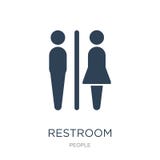 restroom icon in trendy design style. restroom icon isolated on white background. restroom vector icon simple and modern flat vector illustration restroom icon in trendy design style. restroom icon isolated on white background. restroom vector icon simple and modern flat vector illustration