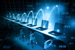 Rete di calcolatore globale Immagine Stock Libera da Diritti Rete di calcolatore globale Immagine Stock Libera da Diritti