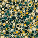 Reticolo senza giunte Consiste delle figure geometriche che hanno la forma rotonda e colore differente, situati su un fondo legge royalty illustrazione gratis Reticolo senza giunte Consiste delle figure geometriche che hanno la forma rotonda e colore differente, situati su un fondo legge royalty illustrazione gratis