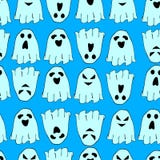 Reticolo senza giunte dei fantasmi illustrazione vettoriale Reticolo senza giunte dei fantasmi illustrazione vettoriale
