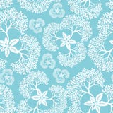 Reticolo senza giunte del fiore illustrazione vettoriale Reticolo senza giunte del fiore illustrazione vettoriale