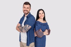 Retrato de encantar os empres?rios carism?ticos dos freelancers prontos para resolver problemas do trabalho do neg?cio para tomar fotografia de stock Retrato de encantar os empres?rios carism?ticos dos freelancers prontos para resolver problemas do trabalho do neg?cio para tomar fotografia de stock