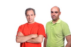 Retrato ocasional de los hombres Fotos de archivo libres de regalías Retrato ocasional de los hombres Fotos de archivo libres de regalías