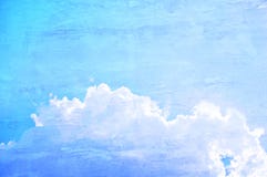Retro Blue Sky Background Stock Image Retro Blue Sky Background Stock Image