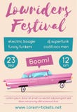 Retro car. Vintage lowrider. Cartoon vector illustration. vector illustration Retro car. Vintage lowrider. Cartoon vector illustration. vector illustration