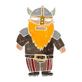 Retro Cartoon Viking Royalty Free Stock Photos