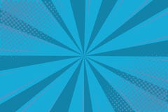 Retro comico di Pop art Supereroe blu del fondo Punti del semitono di scoppio del fulmine Fumetto contro Vettore royalty illustrazione gratis Retro comico di Pop art Supereroe blu del fondo Punti del semitono di scoppio del fulmine Fumetto contro Vettore royalty illustrazione gratis