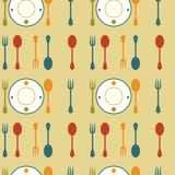 Retro Dishes Background Royalty Free Stock Images Retro Dishes Background Royalty Free Stock Images