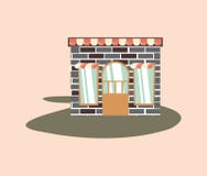 Retro het winkelen stijl stock illustratie Retro het winkelen stijl stock illustratie