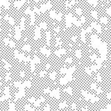 Retro Polka di semitono in bianco e nero Dots Mess Background Pattern Texture di lerciume royalty illustrazione gratis Retro Polka di semitono in bianco e nero Dots Mess Background Pattern Texture di lerciume royalty illustrazione gratis