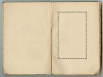 Retro style. frame floral ornament on the pages of old books. Royalty Free Stock Photo Retro style. frame floral ornament on the pages of old books. Royalty Free Stock Photo