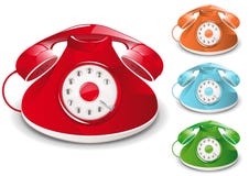 Retro Telephone Royalty Free Stock Photography Retro Telephone Royalty Free Stock Photography