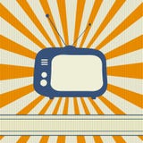 Retro TV background stock illustration Retro TV background stock illustration