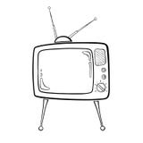 Old Tv Outline Stock Photos, Images, & Pictures - 46 Images