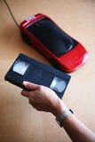 Retro VHS tape rewinder Royalty Free Stock Photo Retro VHS tape rewinder Royalty Free Stock Photo